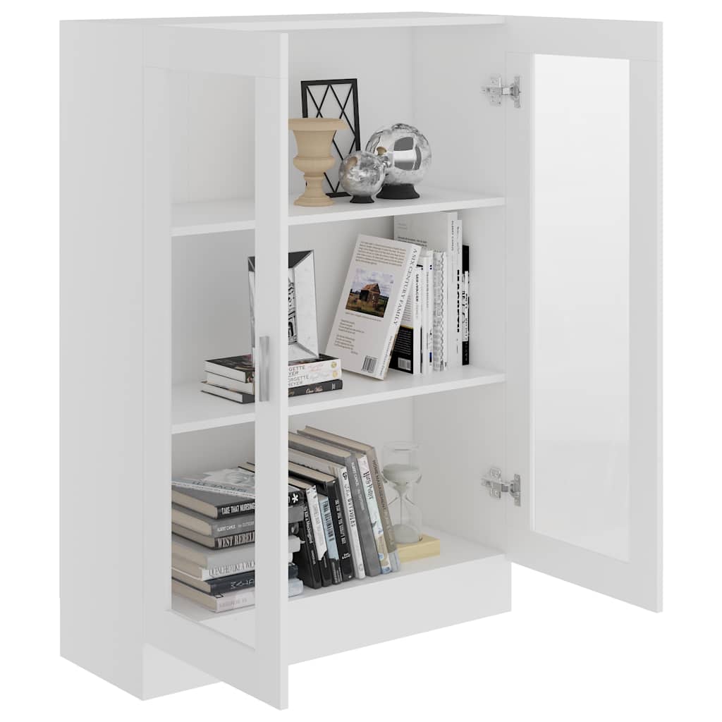 Vitrineskap Hvit 82,5x30,5x115 cm