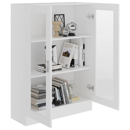 Vitrineskap Hvit 82,5x30,5x115 cm