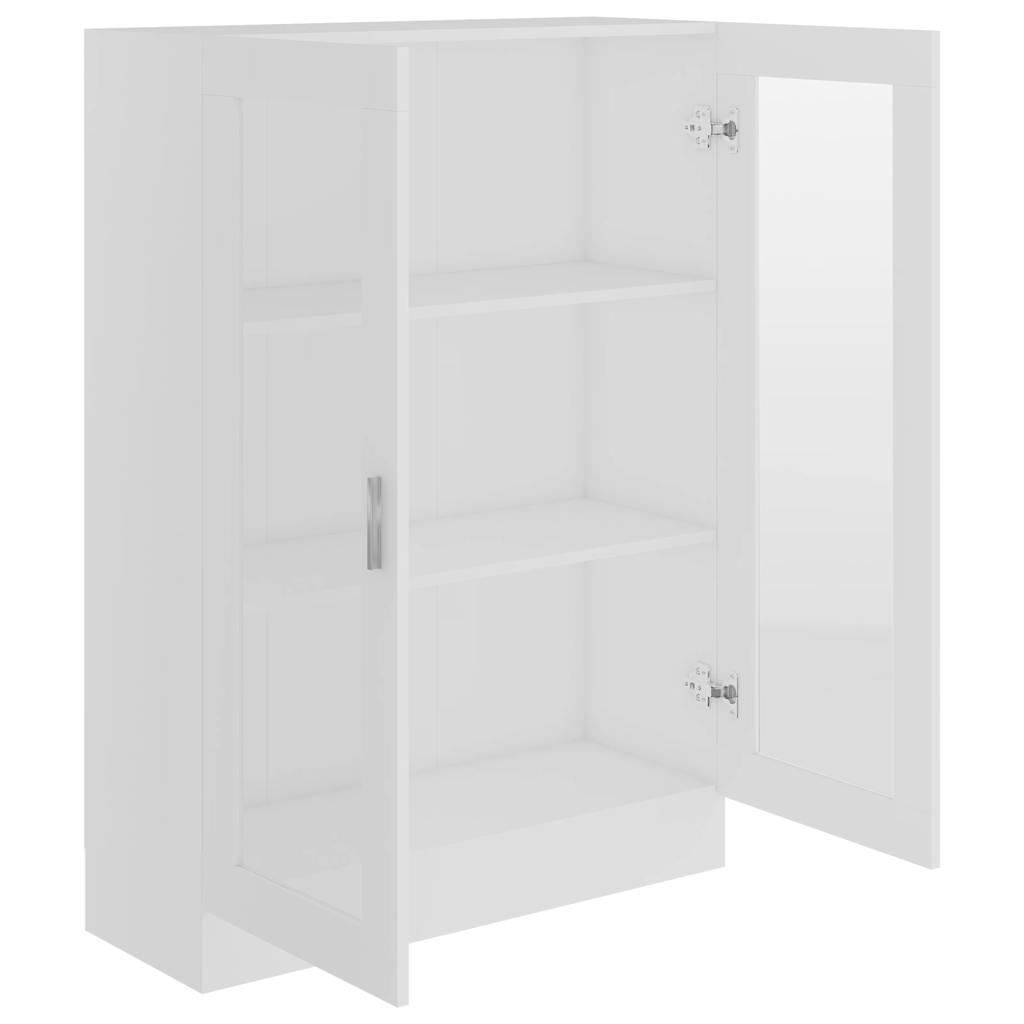 Vitrineskap Hvit 82,5x30,5x115 cm
