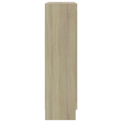 Vitrineskap Sonoma Eik 82,5x30,5x115 cm