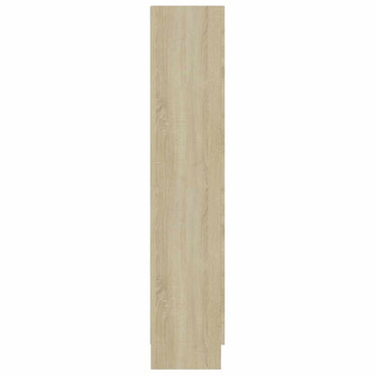 Vitrineskap Sonoma Eik 82,5x30,5x150 cm
