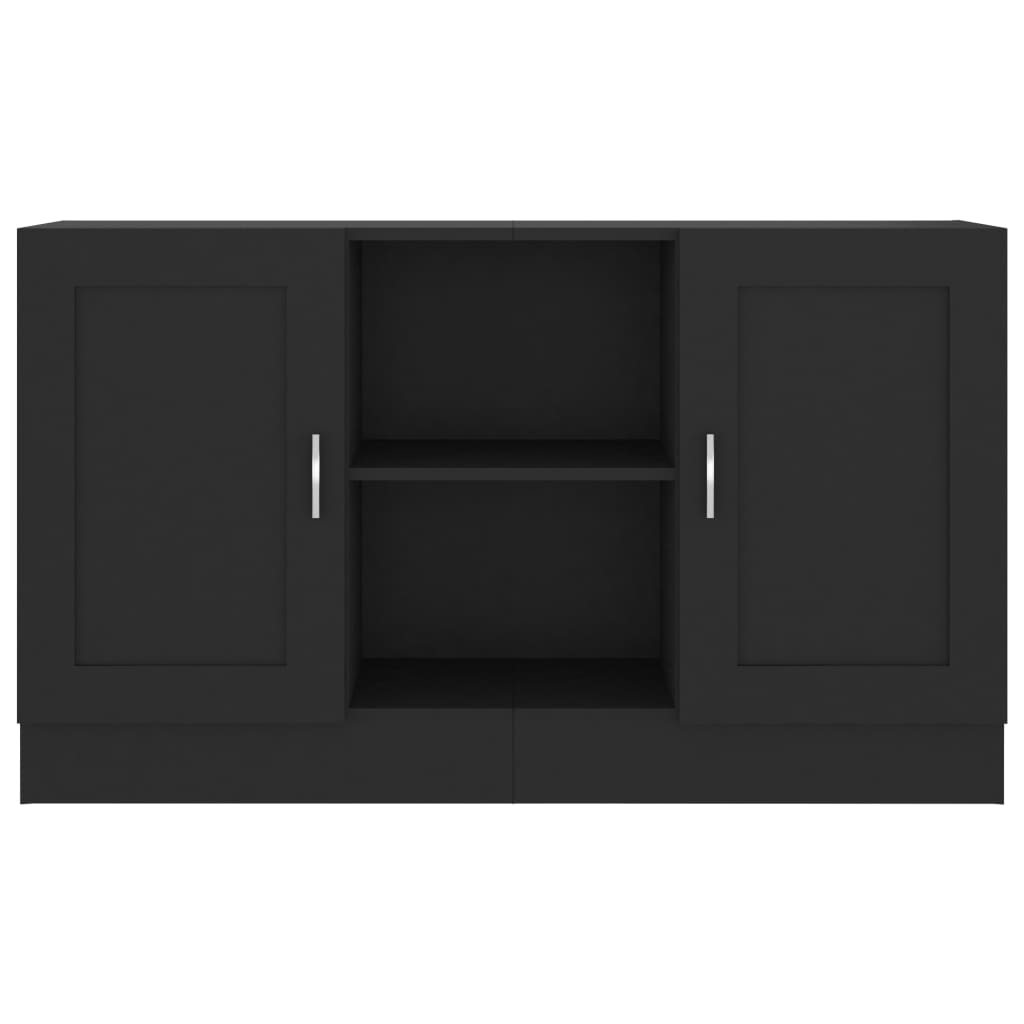 Skjenk Svart 120x30,5x70 cm