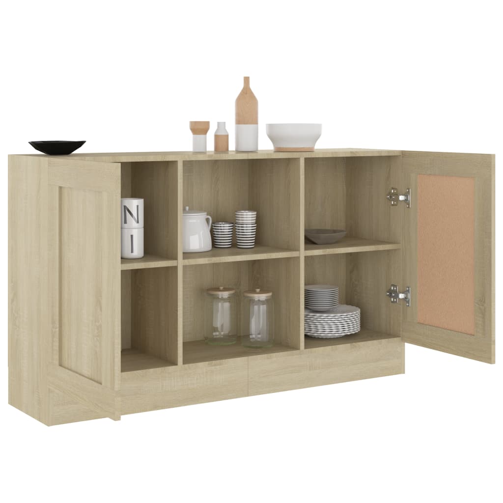 Skjenk Sonoma Eik 120x30,5x70 cm