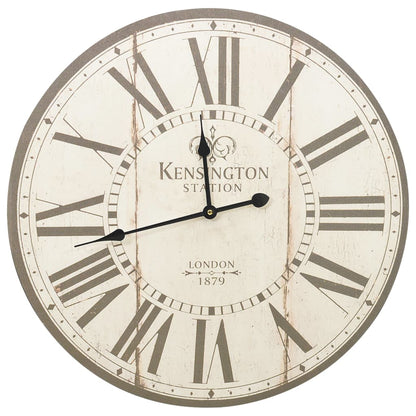 Veggklokke vintage London 60 cm