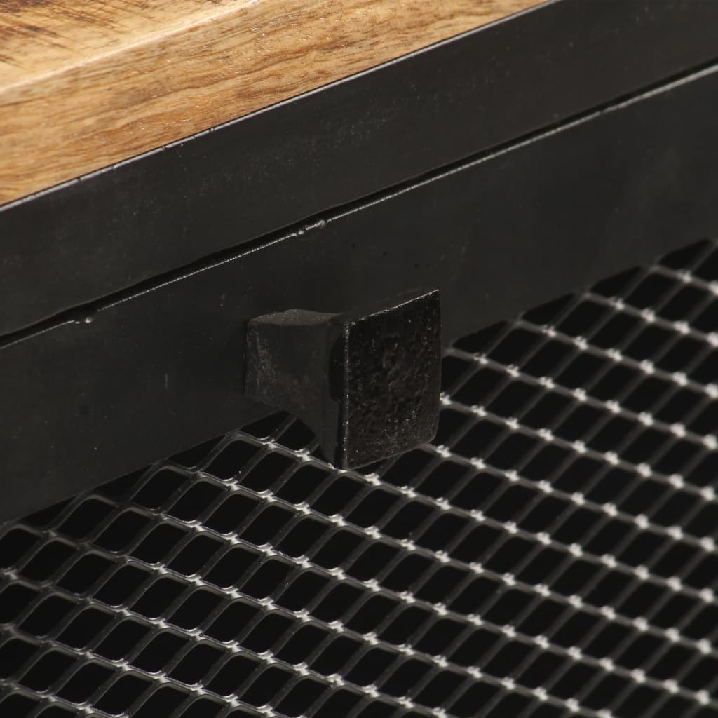 Skjenk Tre 100x35x77 cm grov heltre mango