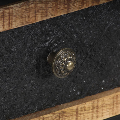 Avlastningsbord Konsollbord Tre 100x35x75 cm heltre mango