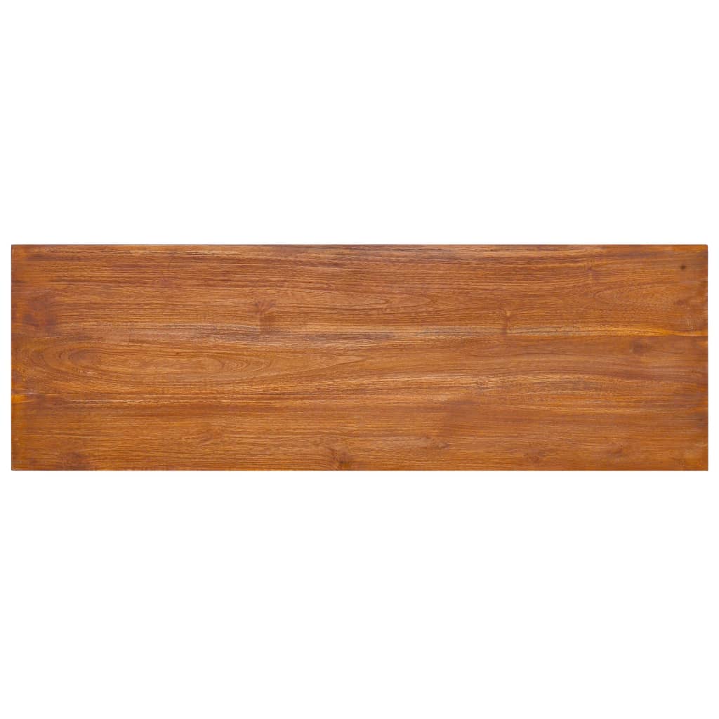TV-Møbel Tre TV-benk heltre teak Veggmontert 180x30x30 cm