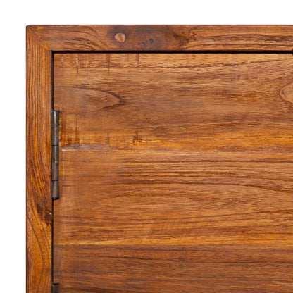 TV-Møbel Tre TV-benk heltre teak Veggmontert 180x30x30 cm