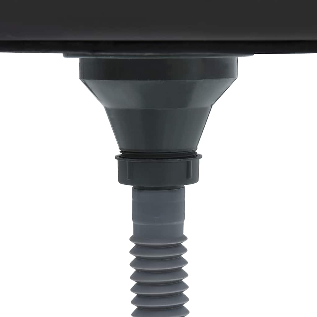 Kjøkkenvask Håndlaget Svart rustfritt stål