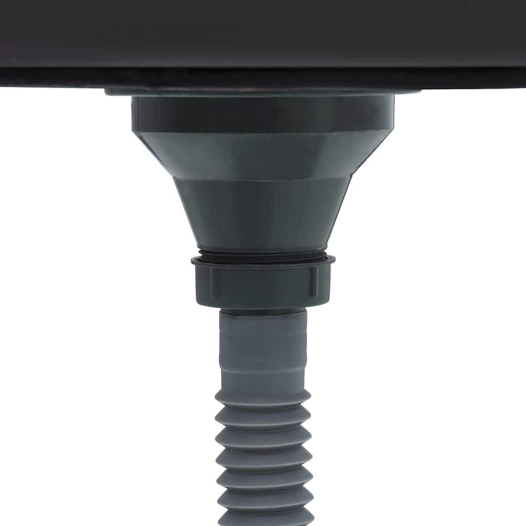 Kjøkkenvask Håndlaget Svart rustfritt stål