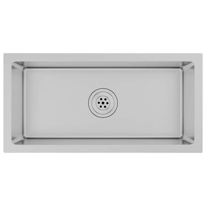 Kjøkkenvask Håndlaget rustfritt stål