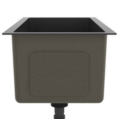 Kjøkkenvask Håndlaget Svart rustfritt stål