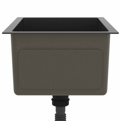 Kjøkkenvask Håndlaget Svart rustfritt stål