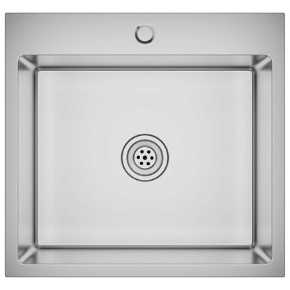 Kjøkkenvask Håndlaget rustfritt stål