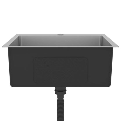 Kjøkkenvask Håndlaget rustfritt stål