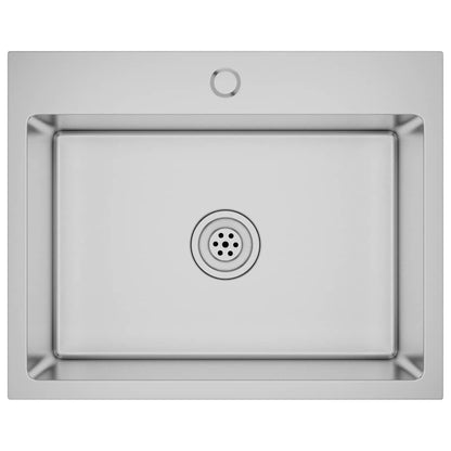 Kjøkkenvask Håndlaget rustfritt stål