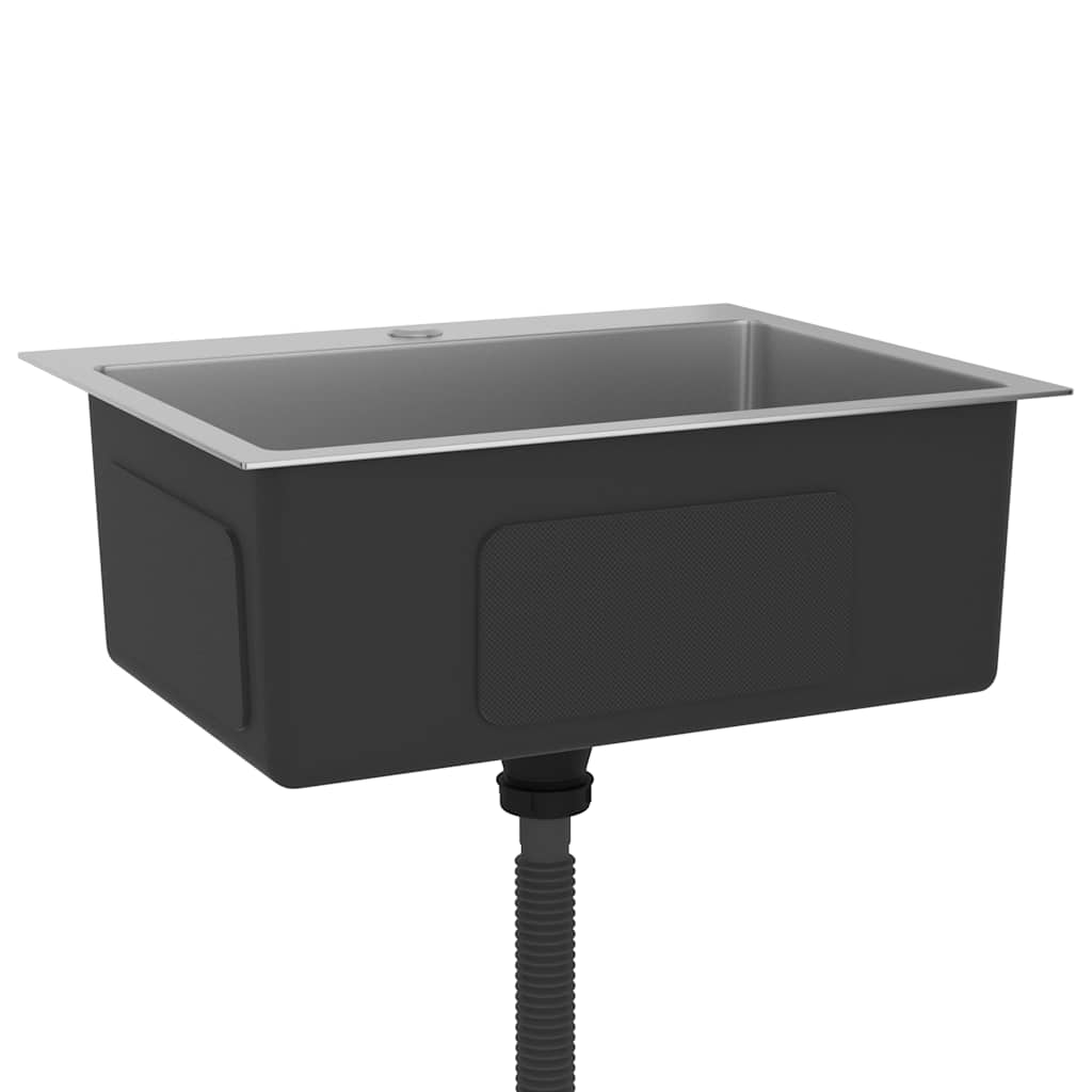 Kjøkkenvask Håndlaget rustfritt stål