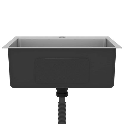 Kjøkkenvask Håndlaget rustfritt stål