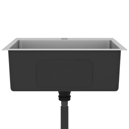 Kjøkkenvask Håndlaget rustfritt stål