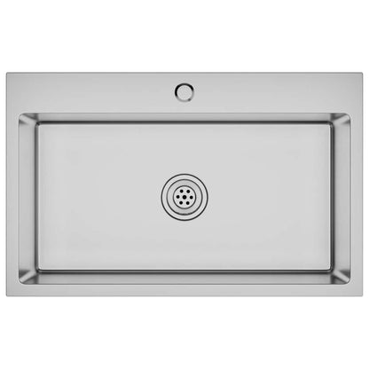 Kjøkkenvask Håndlaget rustfritt stål