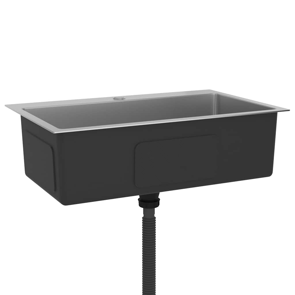 Kjøkkenvask Håndlaget rustfritt stål