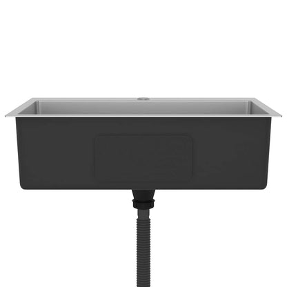 Kjøkkenvask Håndlaget rustfritt stål