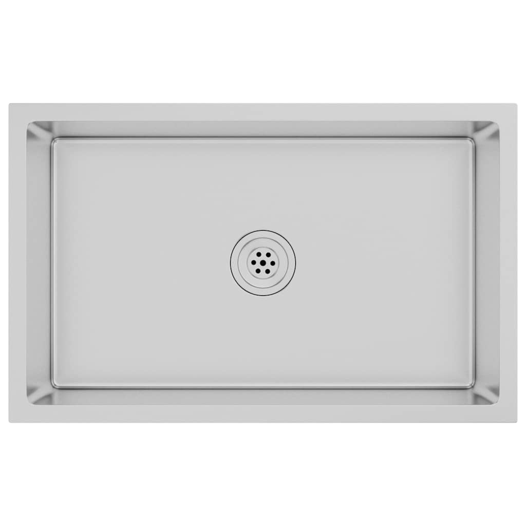 Kjøkkenvask Håndlaget rustfritt stål