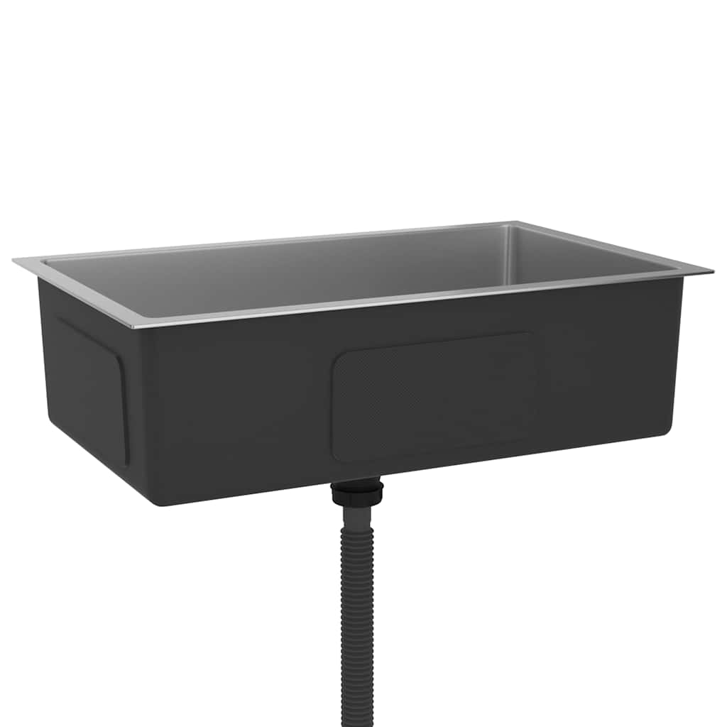 Kjøkkenvask Håndlaget rustfritt stål