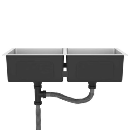 Kjøkkenvask Håndlaget rustfritt stål