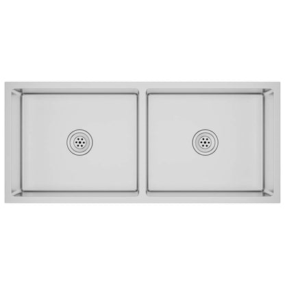 Kjøkkenvask Håndlaget rustfritt stål