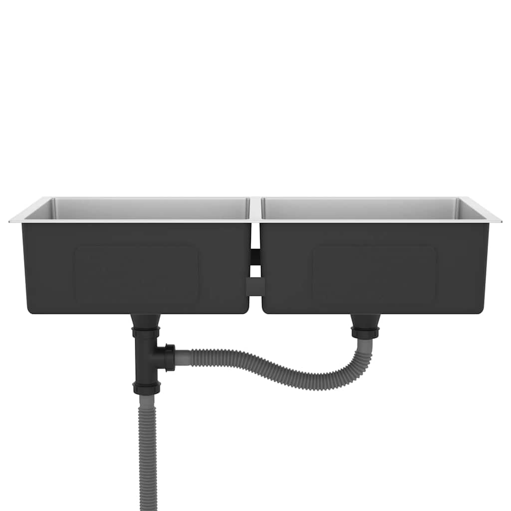 Kjøkkenvask Håndlaget rustfritt stål