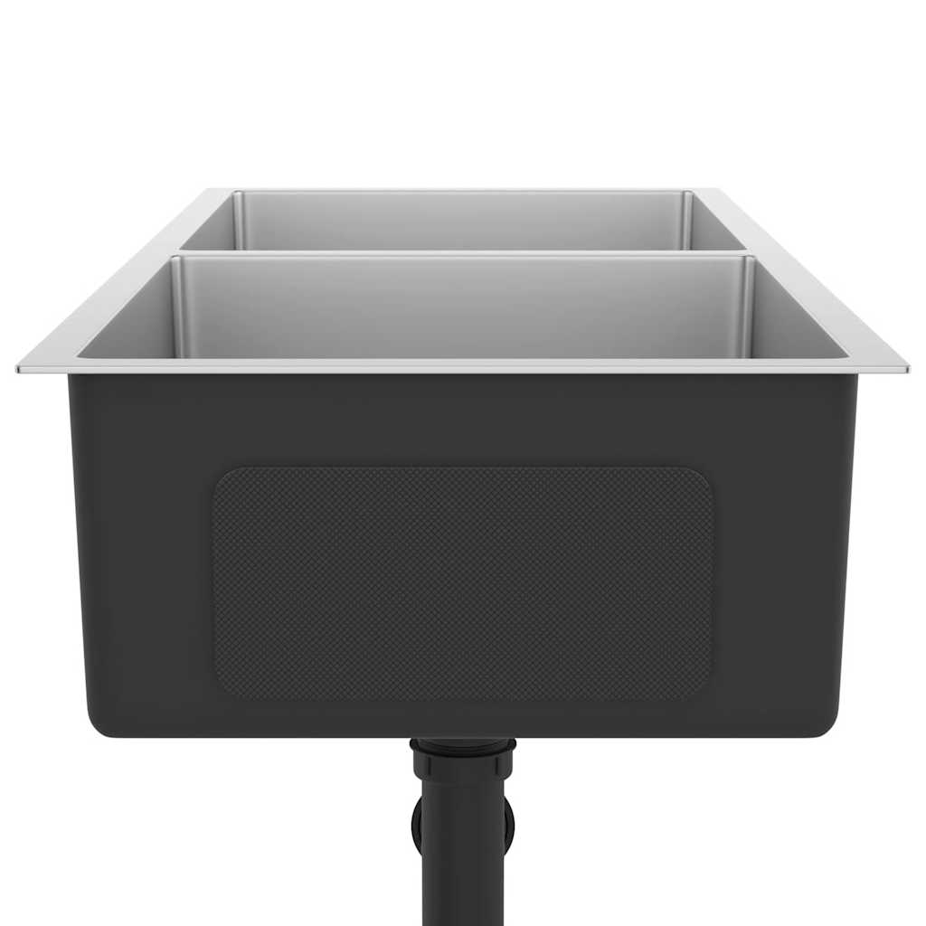 Kjøkkenvask Håndlaget rustfritt stål