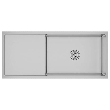 Kjøkkenvask Håndlaget rustfritt stål