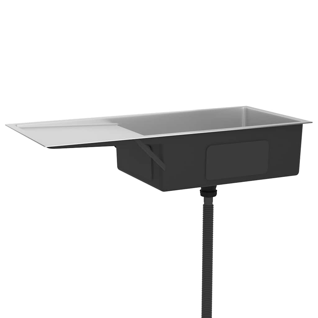 Kjøkkenvask Håndlaget rustfritt stål