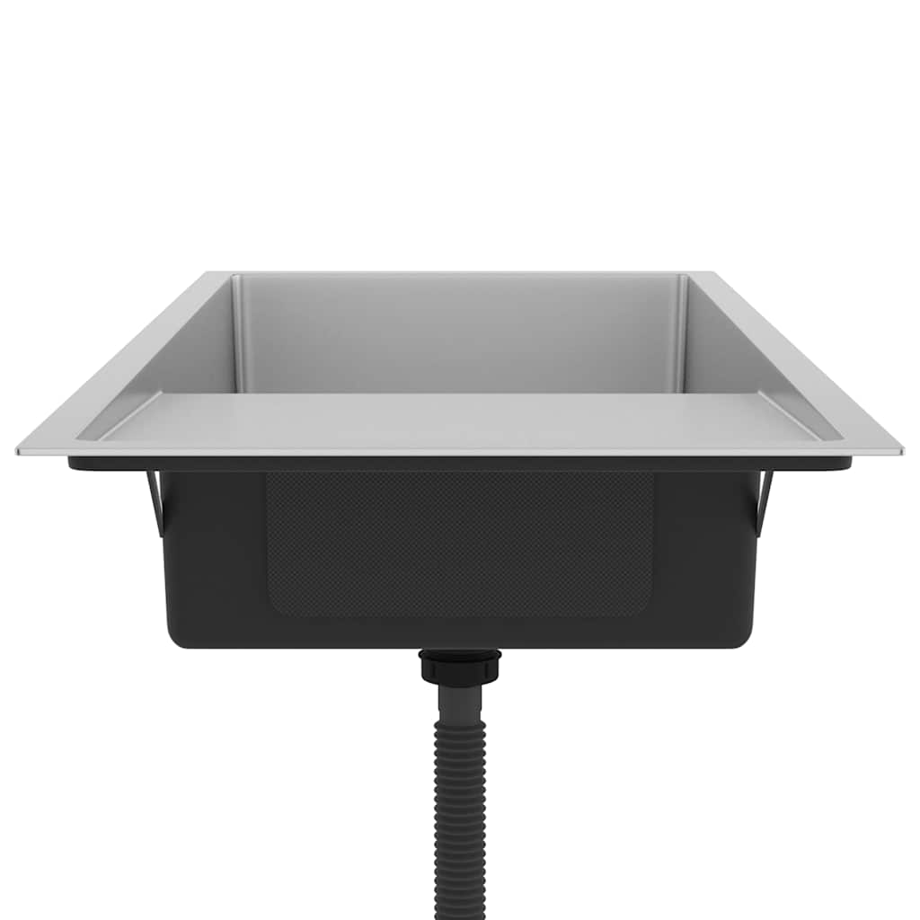 Kjøkkenvask Håndlaget rustfritt stål