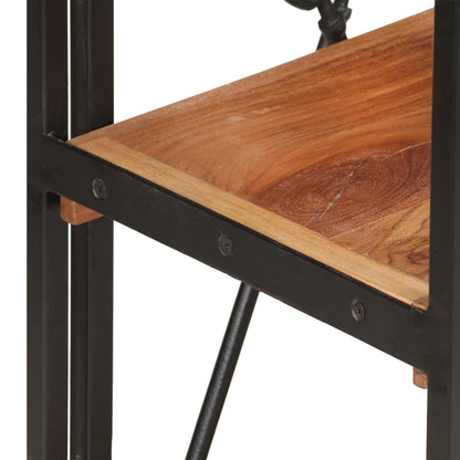 Bokhylle Tre 3 etasjer 60x30x80 cm heltre akasie