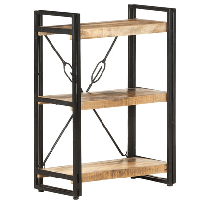 Bokhylle Tre 3 etasjer 60x30x80 cm heltre mango