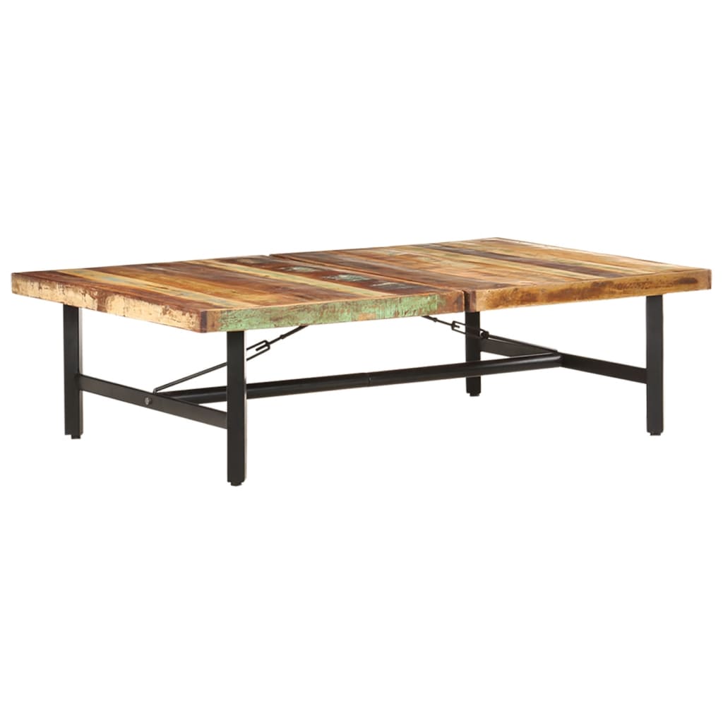 Salongbord Sofabord Tre 142x90x42 cm gjenvunnet heltre