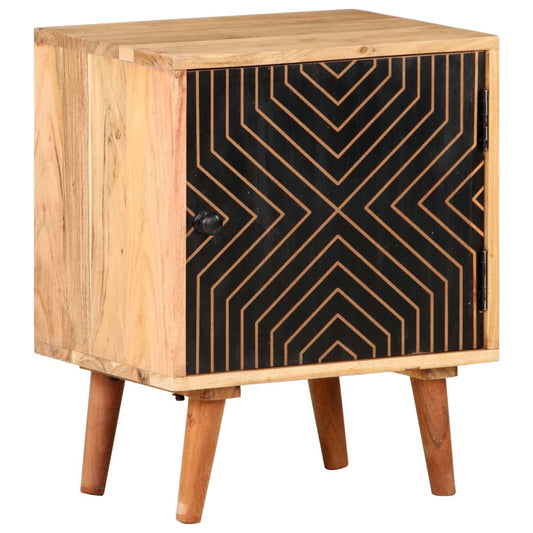 Nattbord Sengbord Tre Heltre Akasietre 40x30x50 cm