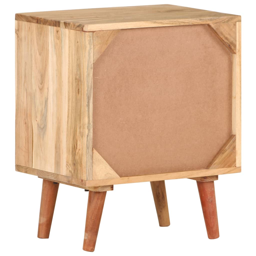 Nattbord Sengbord Tre Heltre Akasietre 40x30x50 cm