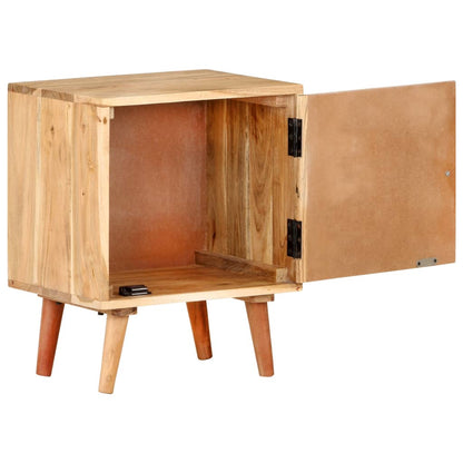 Nattbord Sengbord Tre Heltre Akasietre 40x30x50 cm