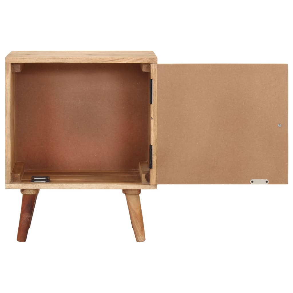 Nattbord Sengbord Tre Heltre Akasietre 40x30x50 cm