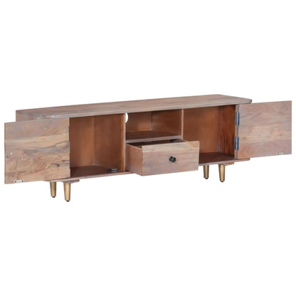 TV-Møbel Tre Tv-benk heltre akasie 118x30x40 cm
