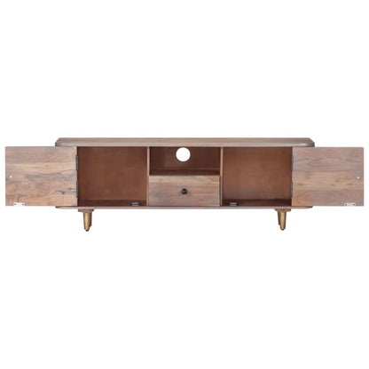 TV-Møbel Tre Tv-benk heltre akasie 118x30x40 cm