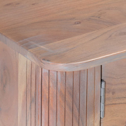 TV-Møbel Tre Tv-benk heltre akasie 118x30x40 cm