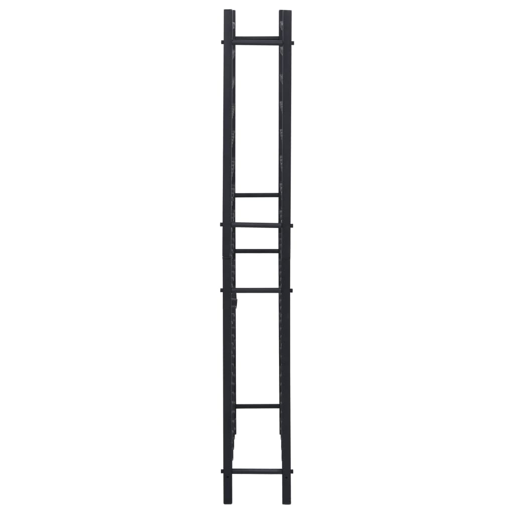 Vinstativ for 96 flasker Svart jern