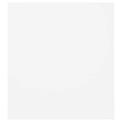 TV-Møbel Hvit TV-benk med LED-lys 120x35x40 cm