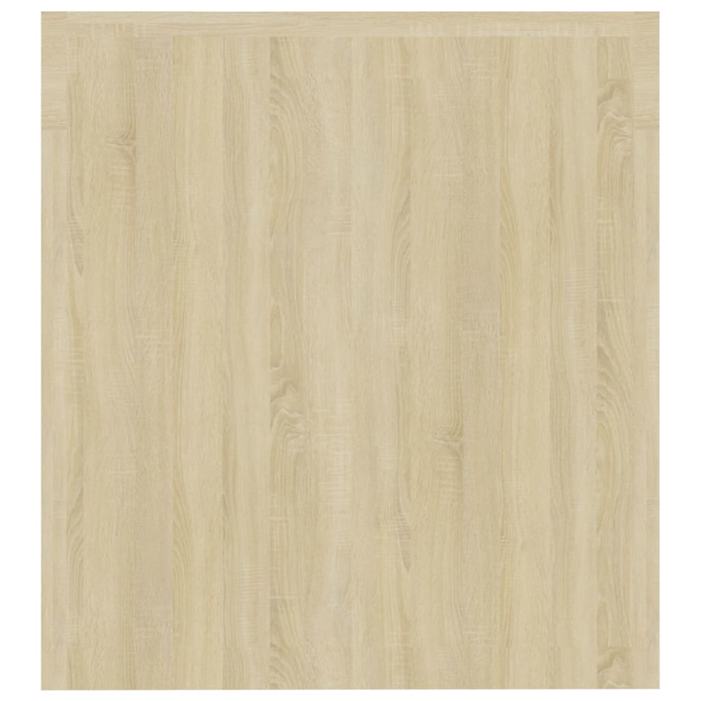 TV-Møbel Sonoma Eik TV-benk med LED-lys 140x36,5x40 cm