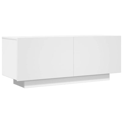 TV-Møbel Hvit Tv-benk 100x35x40 cm