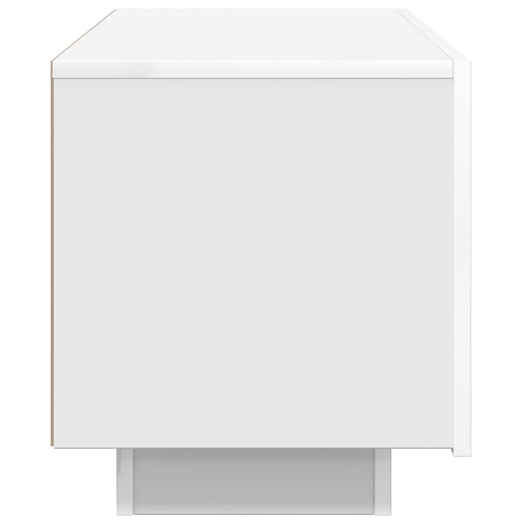 TV-Møbel Hvit Tv-benk 100x35x40 cm